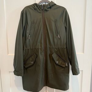 Michael Kors Green Raincoat